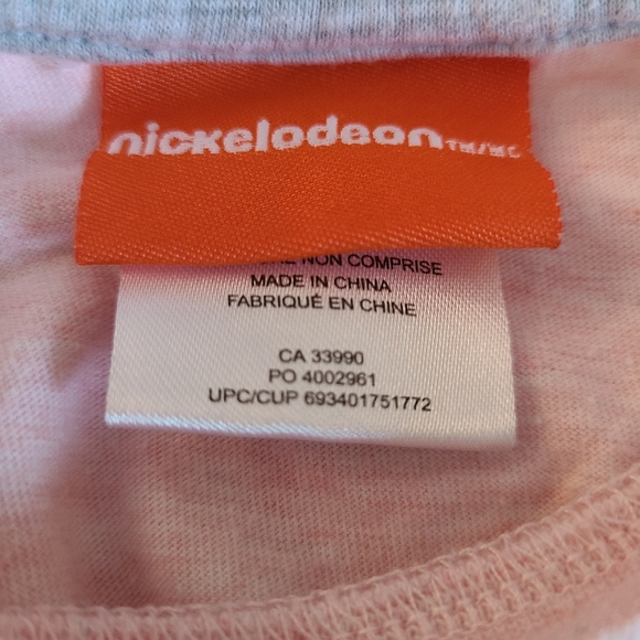 Paw Patrol "Best Friends Forever" pink long sleeved tee shirt - Picture 2 of 3